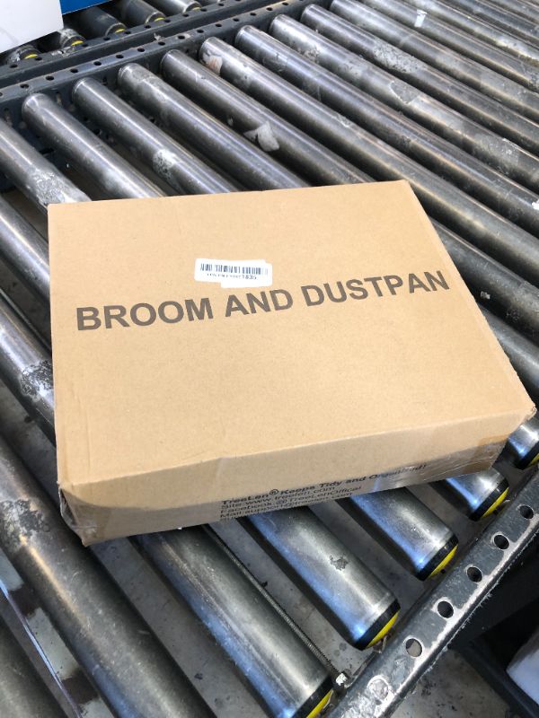 Photo 1 of TreeLen Broom and Dustpan Set, Stand Up Broom and Dustpan for Home Cleaning
