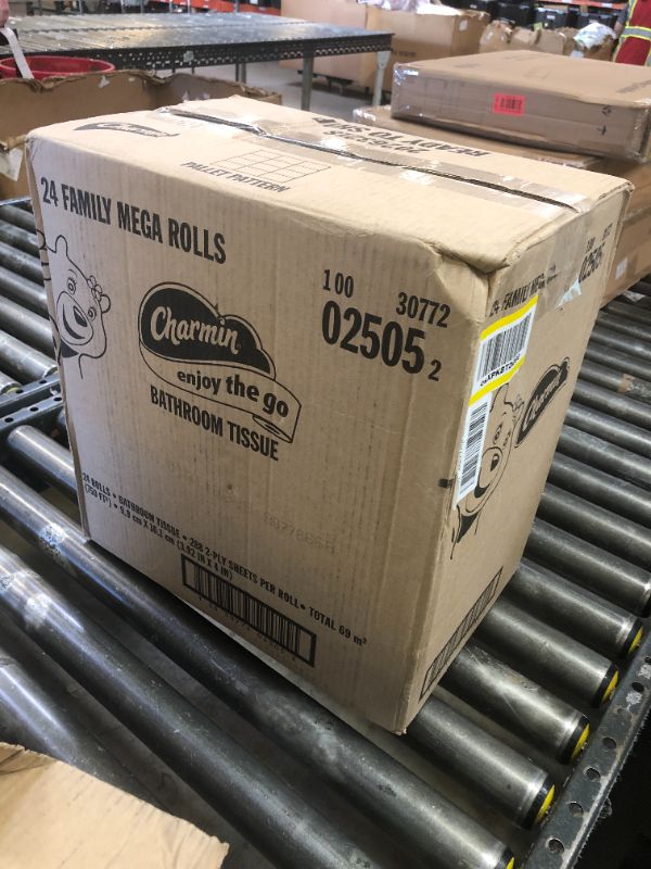 Photo 1 of Charmin Ultra Soft Cushiony Touch Toilet Paper, 24 Family Mega Rolls = 123 Regular Rolls