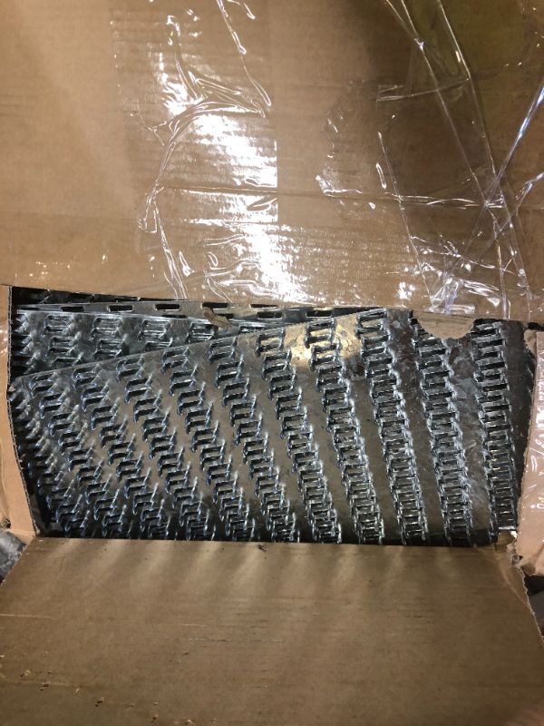 Photo 1 of MOZCORN 30 Pcs Truss Mending Plate 6x12, Pronged Truss Plates with Nail Teeth, Truss Brackets for Roofing Wood Connector