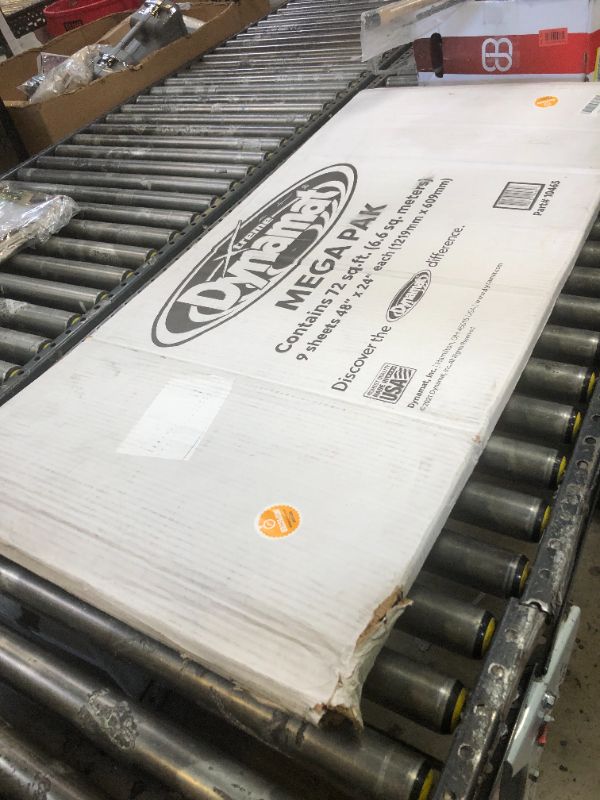 Photo 1 of Dynamat Xtreme Sound Deadening Car Insulation Mega Pak 10465 – Noise Dampening for Floor, Doors, Panels, Hood or Trunk – Easy Self Adhesive Install – Made in USA – 9 Sheets 24”x48”, 72 sq ft total