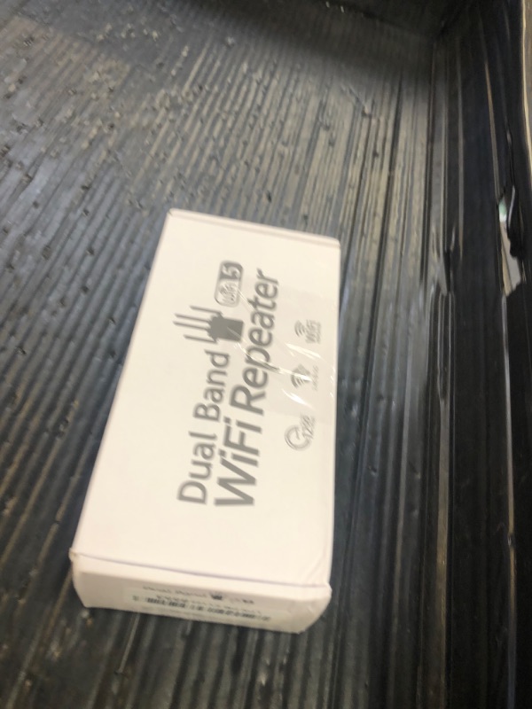 Photo 1 of WiFi Extender Signal Booster, 12880 Sq.Ft Range, 105 Device Compatibility, Dual Band 5GHz/2.4GHz, 1200Mbps, WiFi Extender for Expanded Coverage
