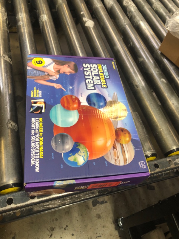 Photo 1 of Dan&Darci Inflatable Solar System Planets for Kids - Science Toys - Boys Room Decor Ceiling - Space Gifts - Outer Space Themed Party Decorations - Astronomy Gifts 5-7, 6-8, 8-12 Years Classroom