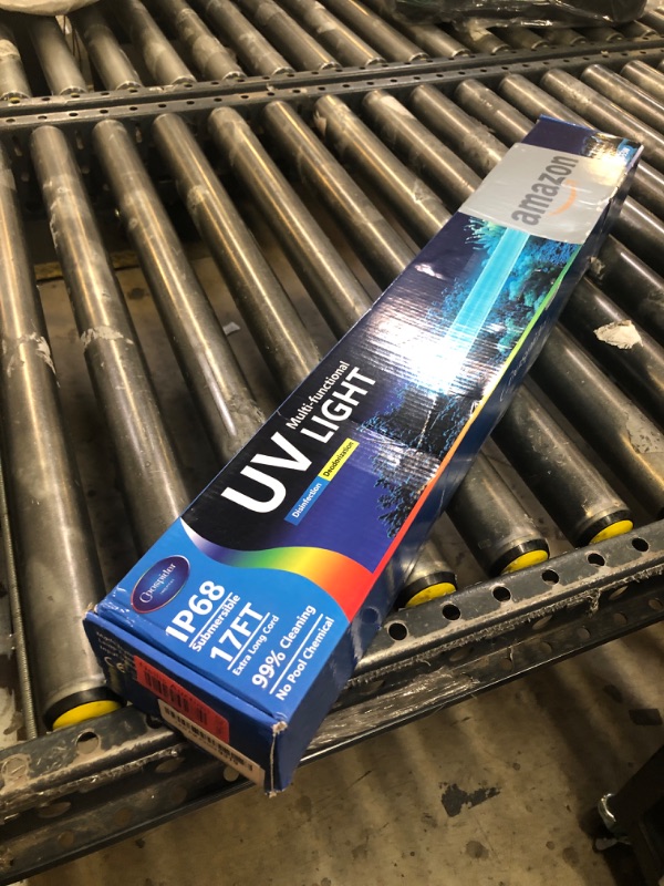 Photo 1 of 55W Aquarium UV Light for 500-5500 Gallon, UV Pond Water Clarifier for Koi Pond, Swimming Pool, Spa, Large Fish Tank, Cold Plunge