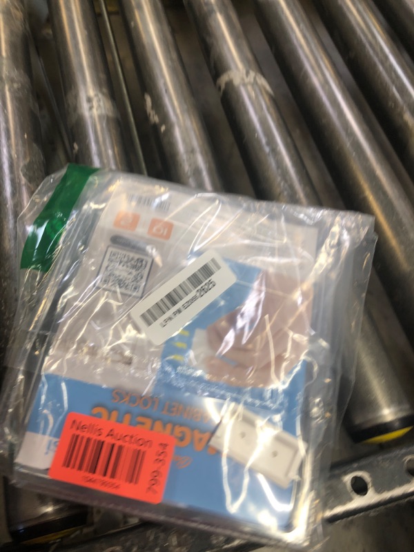 Photo 1 of Vmaisi Adhesive Magnetic Locks for Cabinets & Drawers (10 Locks and 2 Keys)