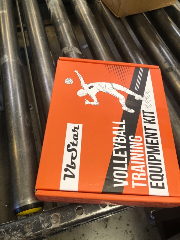 Photo 1 of VbStar Volleyball Training Equipment Aid - Practice Your Serving, Setting & Spiking with Ease, Great Solo Serve & Spike Trainer for Beginners & Pro, Perfect Volleyball Gift