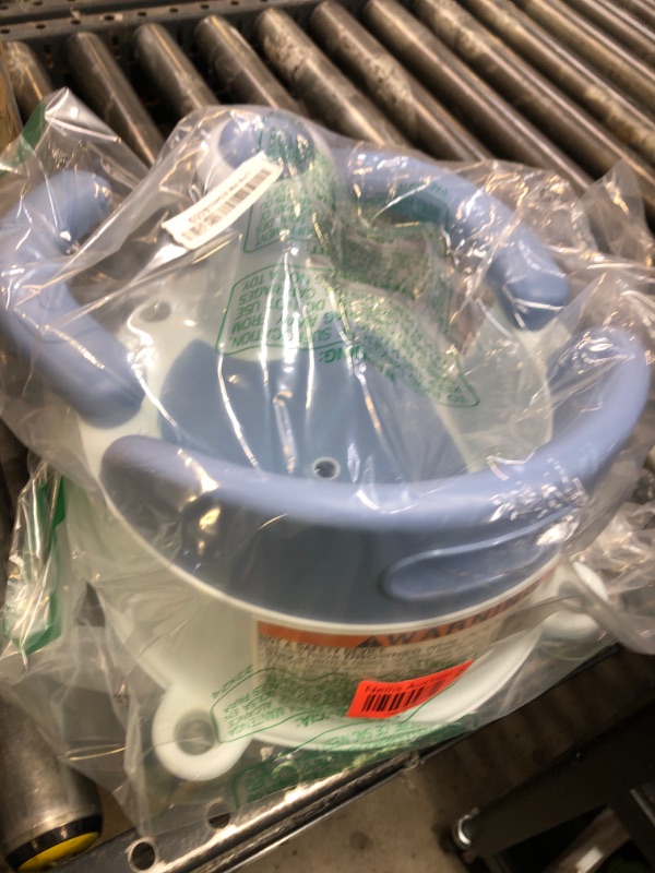 Photo 1 of Trankerloop Baby Bath Seat, Baby Bath Seat for 6 Months & Up, Baby Bathtub Seat with Secure Suction Cups, Non-Slip Infant Bath Seat,Blue