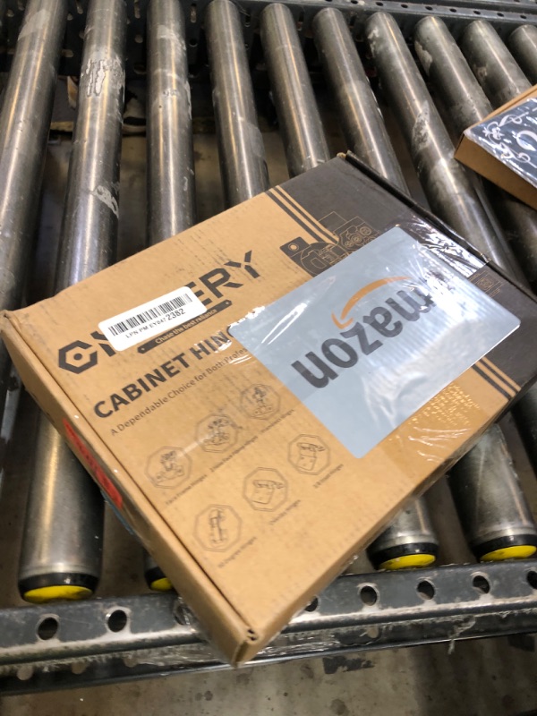 Photo 1 of Chibery 50 Pack 1/2" Overlay 3D Soft Close Concealed Hinge for Face Frame Door, Smooth Slow Self Closing Hinges, Satin Nickel, Hidden 105° Open Angle Stainless Steel Hinge for Kitchen Cabinet Door