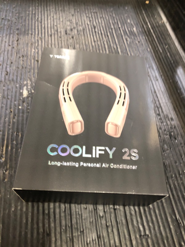 Photo 1 of TORRAS COOLiFY 2S Neck Fan, 3 Model, 3-28H Extended Battery Life, Neck Fans that Blow Cold Air, Neck Air Conditioner, Cooling Neck Fan for Work, Hiking, Travel. Gift for Women, Mom, Apricot