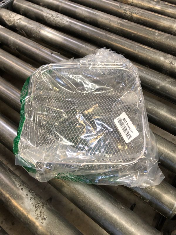 Photo 1 of Air Fryer Basket, 5.8QT 6QT Air Fryer Accessory Mesh Basket Replacement with Handle, Square Stainles Steel Steamer basket for 6QT Instant Vortex Air fryer, for Instant Vortex Plus, Phillips XXL