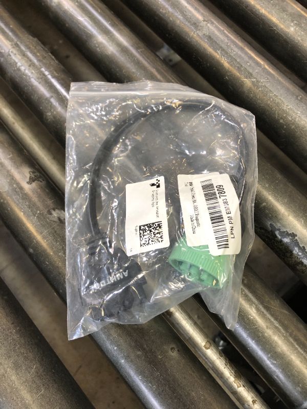 Photo 1 of AMHTDOL 9 Pin to 16 Pin OBD2 Adapter Cable for Heavy Duty Trucks and Commercial Vehicles,Type 2 Green J1939 Diagnostic Connector Plug Work with Truck OBD Diagnostic Scanner Tool