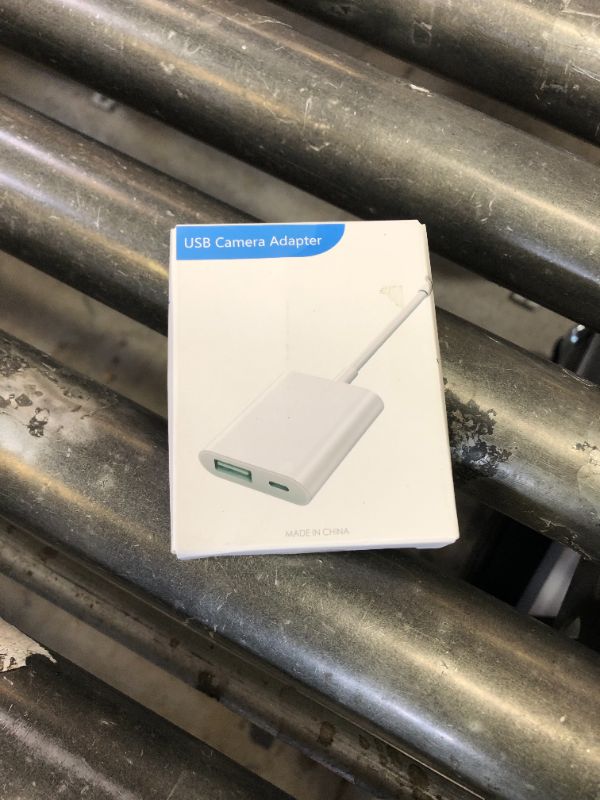 Photo 1 of SUNTRSI USB Camera Adapter, Portable USB 3.0 Female OTG Adapter for iPhone, iPad to USB Adapter with Charging Port, No Application, Plug and Play