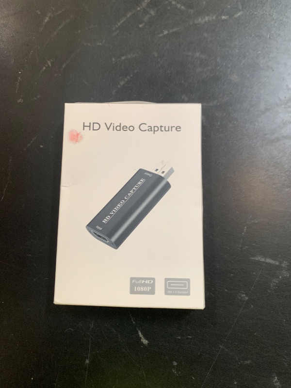 Photo 1 of VIXLW 4K HDMI Video Capture Card, 1080P HDMI to USB 2.0 External Cam Link for Streaming, Gaming, Video Conference, Game Capture Card Adapter Compatible with Windows, Mac, Switch, Xbox, OBS