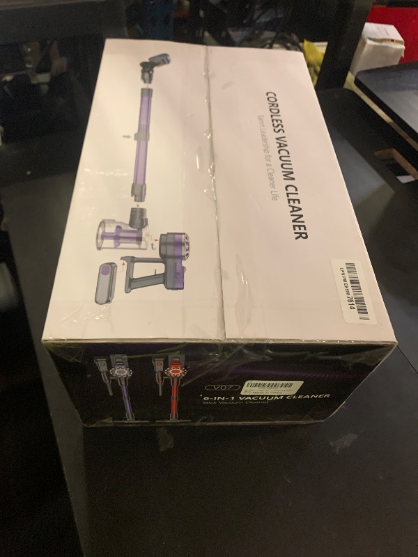 Photo 1 of WLOTPO Cordless Vacuum Cleaners for Home with Powerful Suction,Stick Vacuum Cordless Rechargeable,Up to 35 Mins Runtime,Lightweight Hardwood Floor Vacuum for Pet Hair,Carpet(Deep Purple)