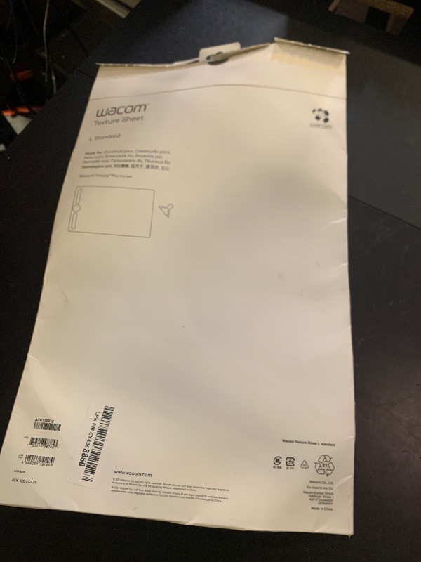 Photo 1 of Wacom Texture Sheet Large - Standard, Black