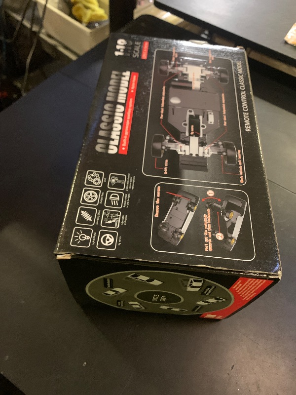 Photo 1 of FLYCOLOR 1:18 AE86 Model LD1801 RC Drift Car 1/18 2.4G Remote Control on Road ESP Gyroscope LED Mini RC Racing Cars (White)