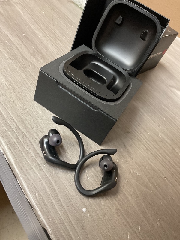 Photo 1 of Beats Powerbeats Pro Wireless Earbuds - Apple H1 Headphone Chip, Class 1 Bluetooth Headphones, 9 Hours of Listening Time, Sweat Resistant, Built-in Microphone - Black