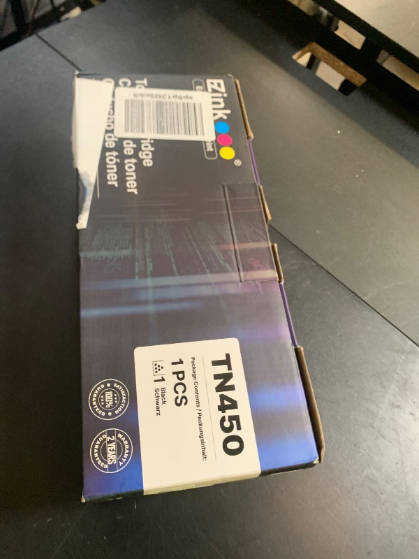 Photo 1 of E-Z Ink Compatible Toner Cartridge Replacement for Brother TN450 TN420 TN-450 TN-420 to use with HL-2270DW HL-2280DW HL-2230 HL-2240 MFC-7360N MFC-7860DW DCP-7065DN Intellifax 2840 2940 (1 Black)