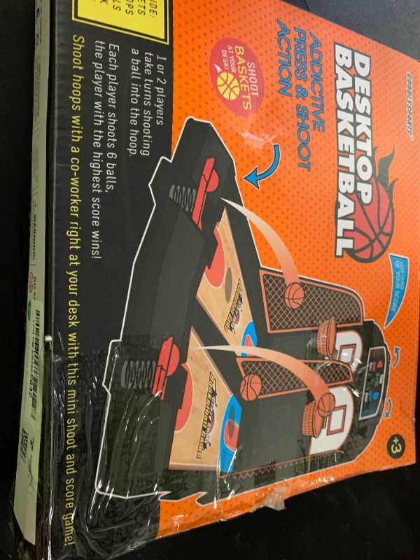 Photo 1 of GOODLYSPORTS Mini Basketball, Table Top Games for Kids and Adults, Desktop Games, Desk Toys for Office for Adults, Basketball Gifts for Boys 8-12