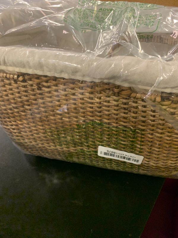 Photo 1 of GRANNY SAYS Bike Basket Front, Natural Rattan Wicker Bike Baskets, Bicycle Basket with Cup Holder, Handmade Bike Baskets for Organizing, Storage Basket for Beach Cruisers, Ebikes