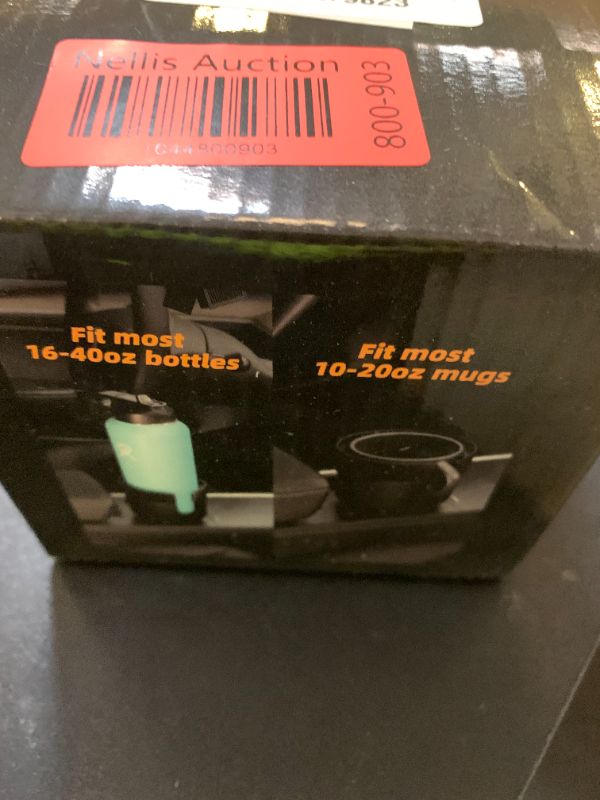 Photo 1 of DYLEN Car Cup Holder Expander, Cup Holder Extender Adapter for Car with Expandable Insert, Compatible with Yeti 20/26/30oz, Hydroflask 32/40oz, Large Water Bottles in 3.0"-4.1"
