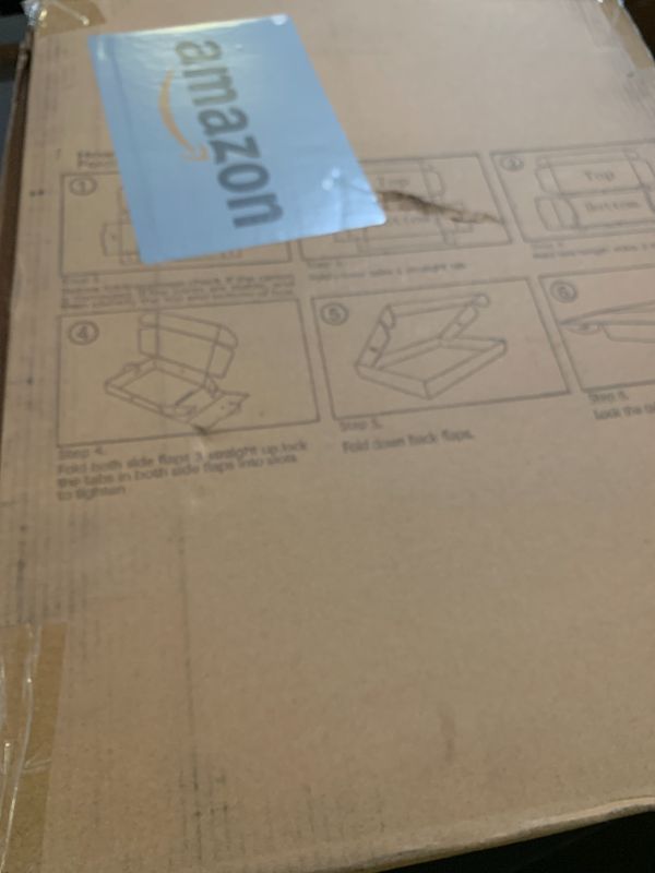 Photo 1 of HORLIMER 12.5x12.5x1 inches Shipping Boxes Set of 25, White Corrugated Cardboard Box for Mailing, Packaging, Small Business