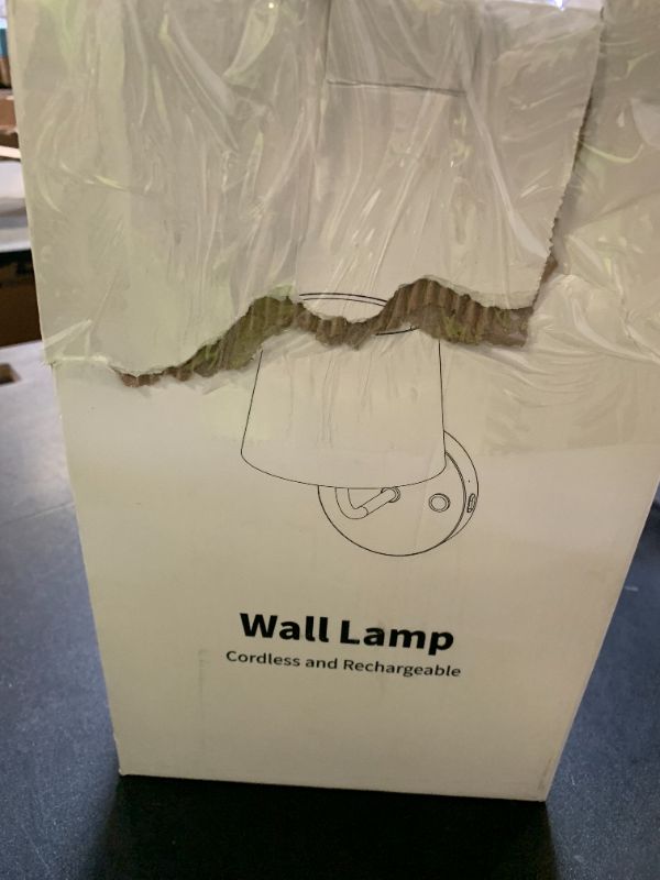 Photo 1 of PUSU LED Cordless Gold H9.6 inch Small Wall Sconces Set of 2, Rechargeable 5200mAh Battery Operated Fabric Wall Lamp with Remote, Lighting for Living Room, Bedroom, Hallway, Bathroom, Stairs, Kitchen