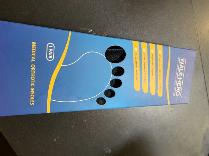 Photo 1 of Plantar Fasciitis Relief - Arch Support Insoles for Men Women, Shoe Inserts for Flat Feet, Orthotic Shoe Insoles All-Day Energy and Comfort with Every Step (Mens 11-11 1/2 | Womens 13-13 1/2)