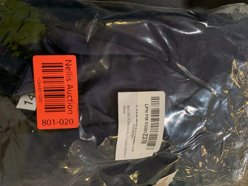 Photo 1 of Boys Suit Size 14 Kids Navy Blue Suits for Boys Toddler Suit Set First Communion Suit Ring Bearer Christmas Outfit