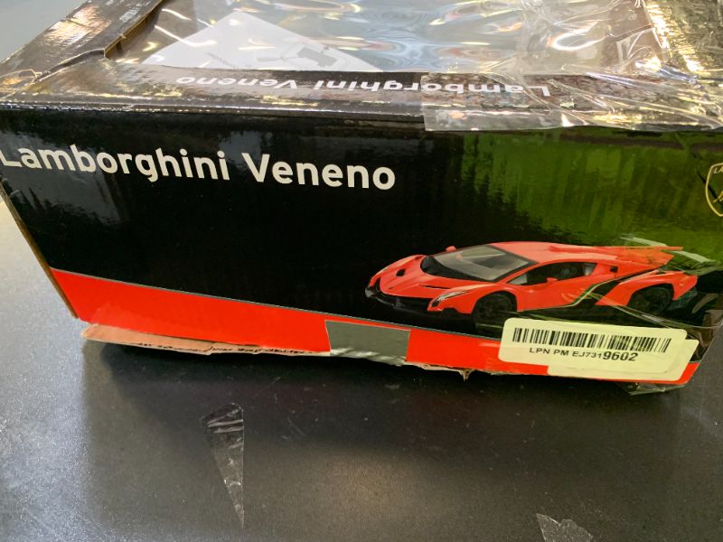 Photo 1 of QUN FENG Remote Control RC CAR Racing Cars Compatible with Lamborghini Veneno Officially Licensed 1:24 Toy RC Cars Model Vehicle for Boys 6,7,8 Years Old,red