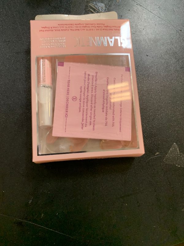 Photo 1 of Glamnetic Press On Nails - Goal Digger | Glossy, Semi-Transparent, Short Round Nails, Reusable | 12 Sizes - 30 Nail Kit with Glue