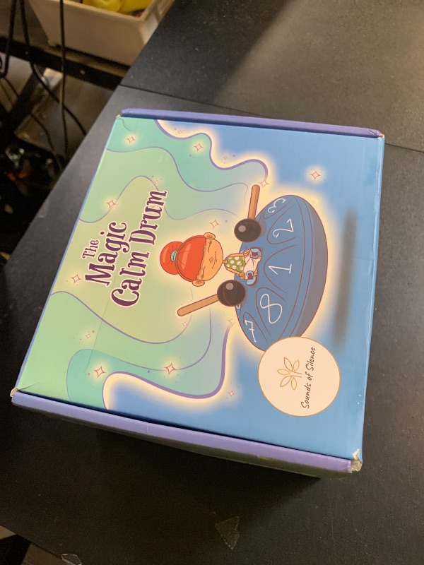 Photo 1 of Steel Tongue Drum For Kids, Magic Calm Drum 6 Inch 8 Notes With Sing-A-Long Storybook And Songbook, Drums, Kids Music, Kids Musical Instruments, Anger Management Toys, Steel Drum Gift