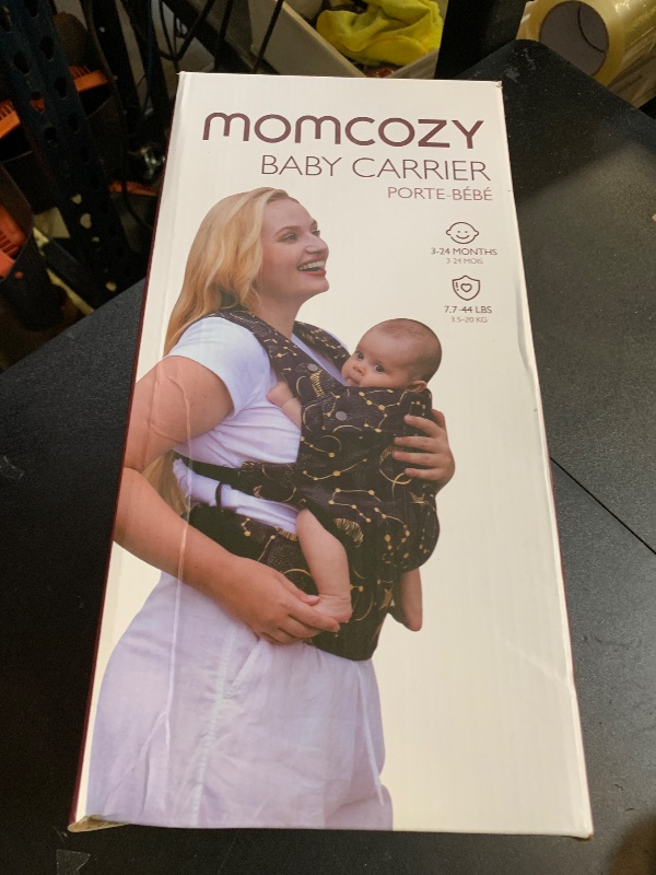 Photo 1 of Momcozy Baby Carrier - Ergonomic, Cozy and Lightweight Carrier for 7-44lbs, Effortless to Put On, Ideal for Hands-Free Parenting, Enhanced Lumbar Support, Purehug for Infant to Toddler, Khaki