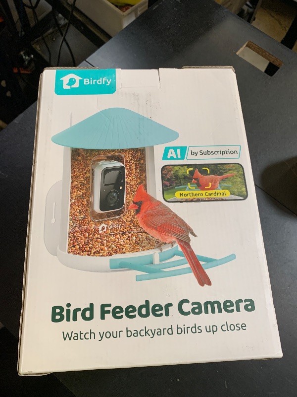 Photo 1 of NETVUE by Birdfy Smart Bird Feeder with AI Camera Solar Powered, 2MP Wireless Wildbird Watching, Live Stream & Night Vision, Auto-Capture & Notify, Collection & Cloud Storage (AI by Subscription)