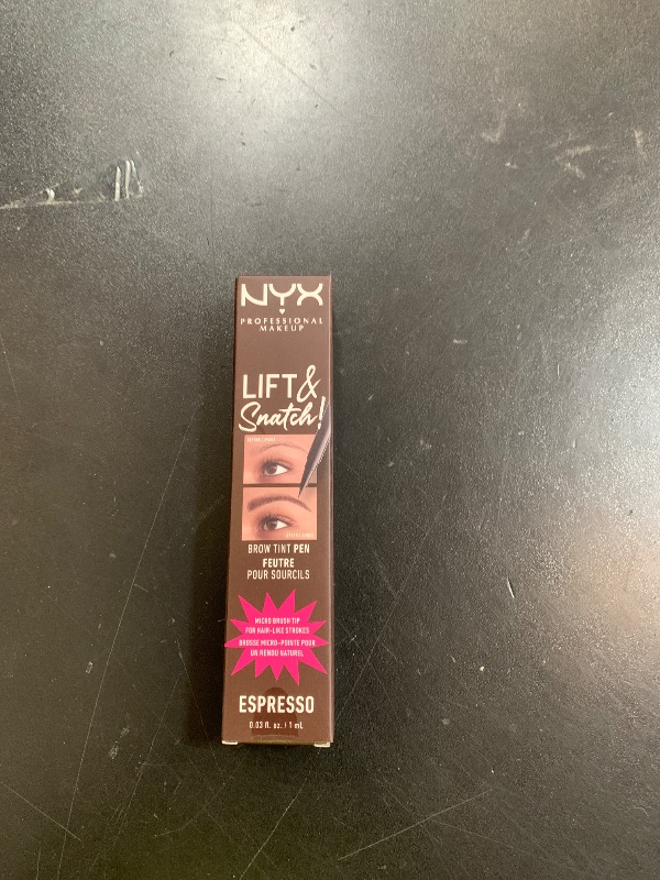 Photo 1 of NYX PROFESSIONAL MAKEUP Lift & Snatch Eyebrow Tint Pen, Espresso (Pack Of 2)