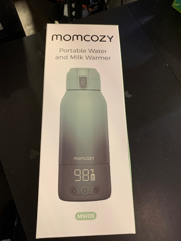 Photo 1 of Momcozy Portable Milk Warmer for Travel – Dual Heating Modes for Breast Milk & Water, Portable Bottle Warmer with Fast Heating & Long Battery Life, 17 Ounces Large Capacity to Meet Your All-Day Needs