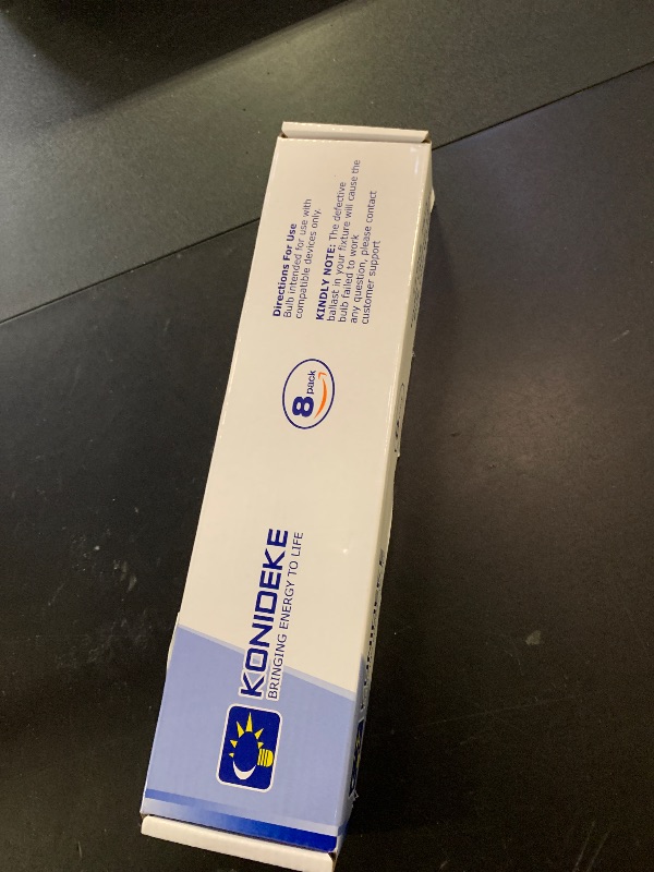 Photo 1 of 8 Pack F8T5/CW Fluorescent Bulbs, T5 12 inch 8 Watts Under Cabinet Light Bulb Cool White, G5 Mini Bi 420 Lumen