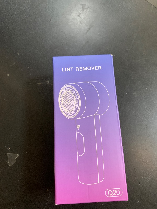 Photo 1 of Fabric Shaver, Lint Remover Rechargeable, Electric Portable Sweater Defuzzer with 3 Speeds, 6 Leaf Blades, Digital LED Display to Remove Pilling for Clothes, Furniture, Sweater, Couch, Blanket