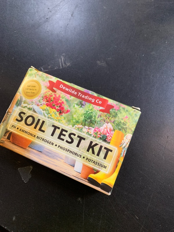 Photo 1 of Soil Test Kit -140 Test- 2025 Updated- Testing PH Ammonia Nitrogen Phosphorus and Potassium - Tester for Your Vegetable Garden Lawn and Soil