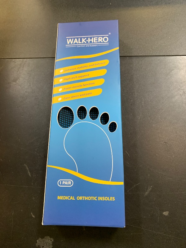 Photo 1 of Plantar Fasciitis Insoles for Men Women - Orthotics Inserts, Shoe Insoles Arch Support Flat Feet Inserts Work Boot Insoles for Standing All Day (Mens 10-10 1/2 | Womens 12-12 1/2)