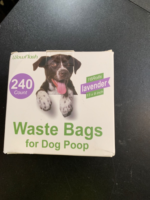 Photo 1 of 240 Count 13” x 9”Dog Poop Bags Rolls, Leakproof Strong & Sturdy Waste Bags for Doggie Cat Pet