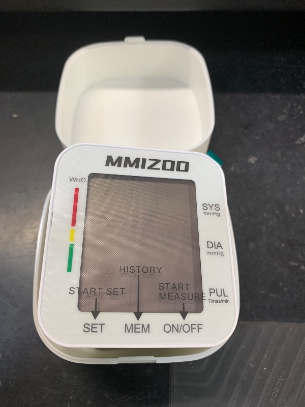 Photo 1 of MMIZOO Wrist Blood Pressure Monitor