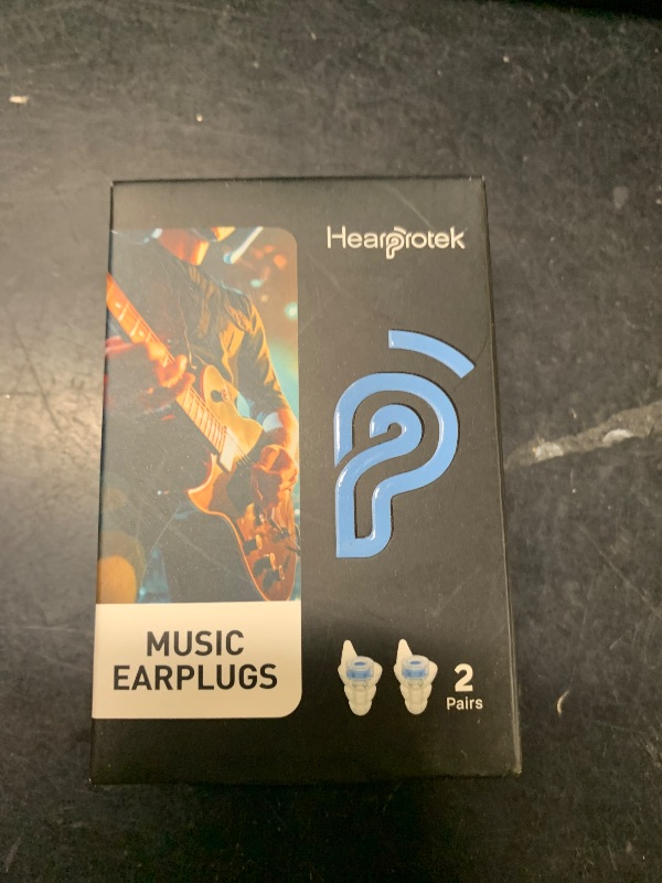 Photo 1 of Hearprotek Concert Ear Plugs, 2Pairs Reusable high Fidelity Musician Ear Plugs for Concerts Loud Music-Noise Reduction Ear Protection earplugs for Rave,Festival,Music,Tinnitus Relief