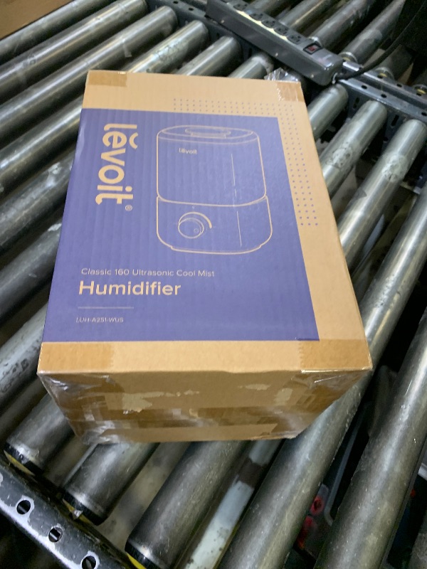 Photo 1 of LEVOIT Top Fill Humidifiers for Bedroom, 2.5L Tank for Large Room, Easy to Fill & Clean, 28dB Quiet Cool Mist Air Humidifier for Home Baby Nursery & Plants, Auto Shut-off and BPA-Free for Safety, 25H