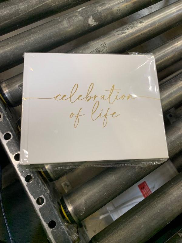 Photo 1 of Lamare Funeral Guest Book for Memorial Service – Elegant Celebration of Life Guest Book and in Loving Memory Guest Book - Condolences Book for Funeral