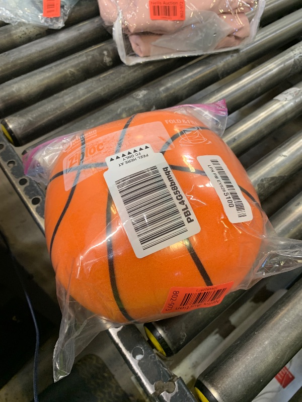 Photo 1 of NERO SPORT Ninja Silent Basketball- Soft Foam Indoor Basketball Size 3 (7 inches) | Soundless for Quiet Dribbling and Indoor Training (Ball in Bag)