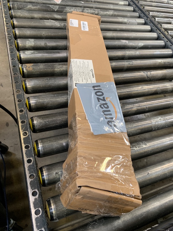 Photo 1 of Amazon Basics Bathroom Handicap Safety Grab Bar, 24 Inch Length, 1.25 Inch Diameter, Holds up to 500LBs, ADA Compliant, Stainless Steel