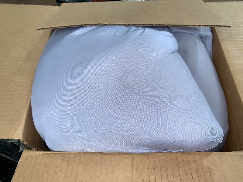 Photo 1 of Momcozy Pregnancy Pillow with Cooling Cover, Detachable G-Shaped Maternity Pillow with Adjustable Belly Wedge, Full Body Support for Expecting Mothers, Grey