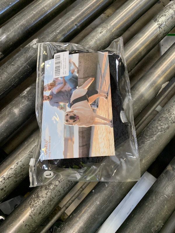 Photo 1 of OPSELU Dog Knee Brace for Torn ACL Hind Leg with Side Stabilizers,Knee Cap Dislocation, Arthritis - Keeps The Joint Warm and Stable - Extra Support - Reduces Pain and Inflammation (L)