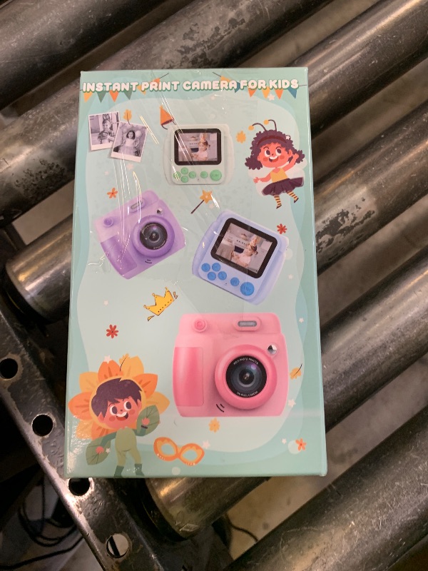Photo 1 of Kids Camera Instant Print, Christmas Birthday Gifts Toys for 3-10 Year Old Boys Girls, 1080P Video 20MP Toddler Digital Camera with 3 Rolls Paper & 32GB Card - Blue