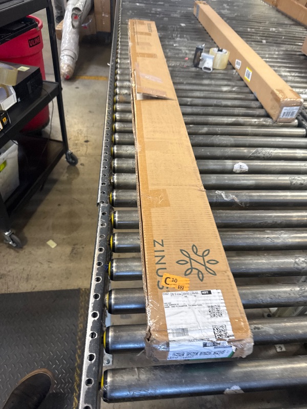 Photo 1 of ZINUS Compack Fabric Covered Wood Slats, Bunkie Board, Box Spring Replacement, Full, Natural